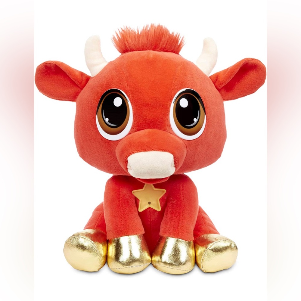 Little Tikes Rescue Tales Year of The Ox Interactive, Soft, Cuddly Plush Pet Toy